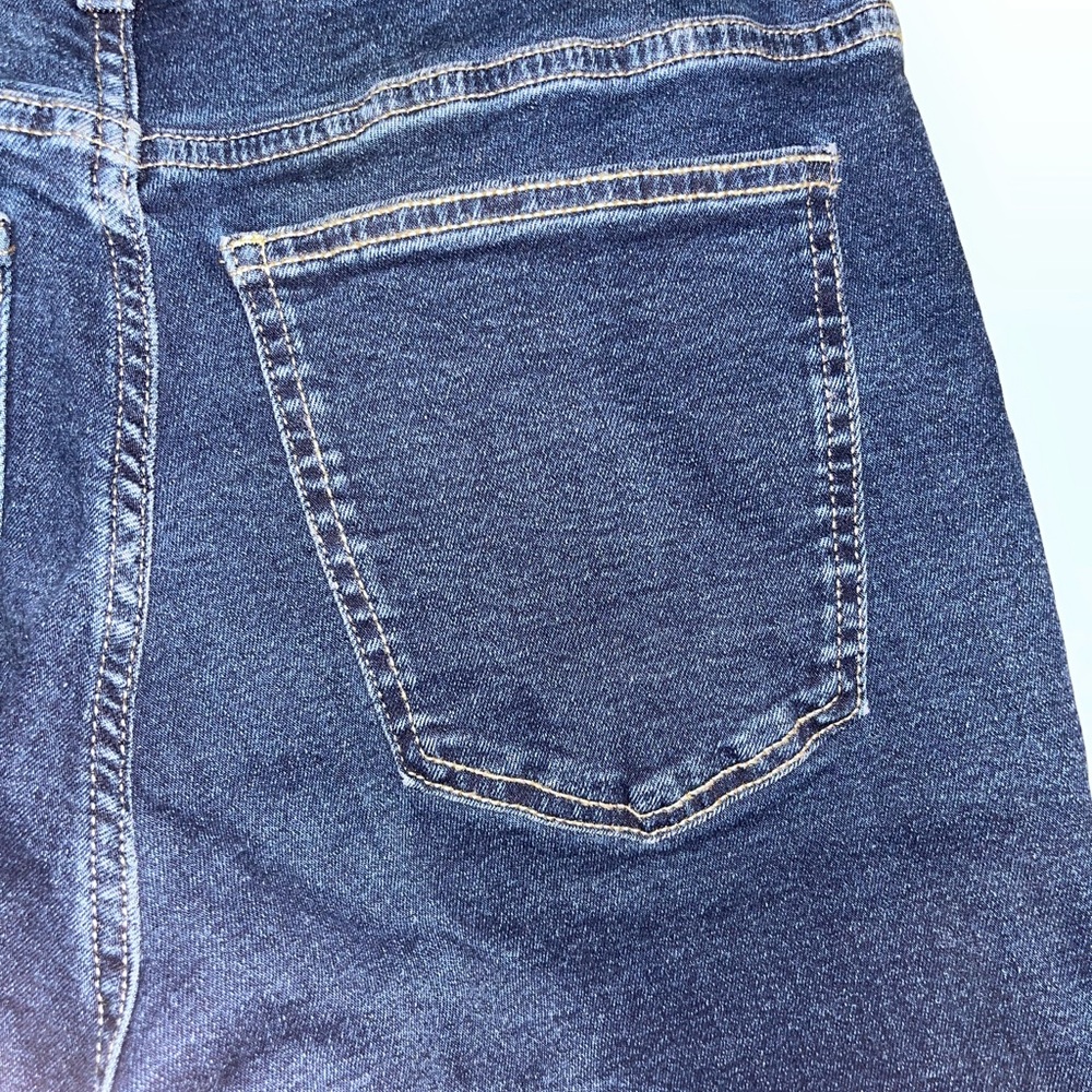 Mango Dark Blue Straight-Leg Jeans - Picture 15 of 16